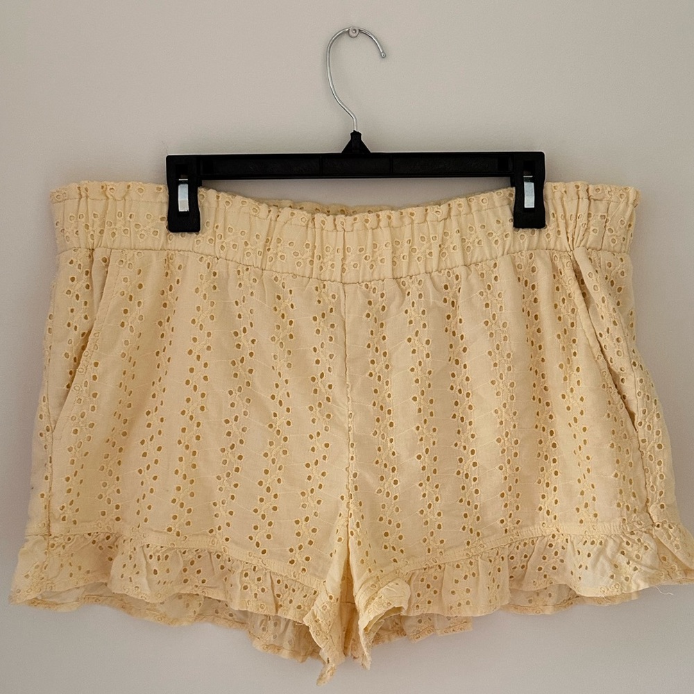 Yellow shorts